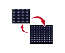 LEDパネル交換も簡単!